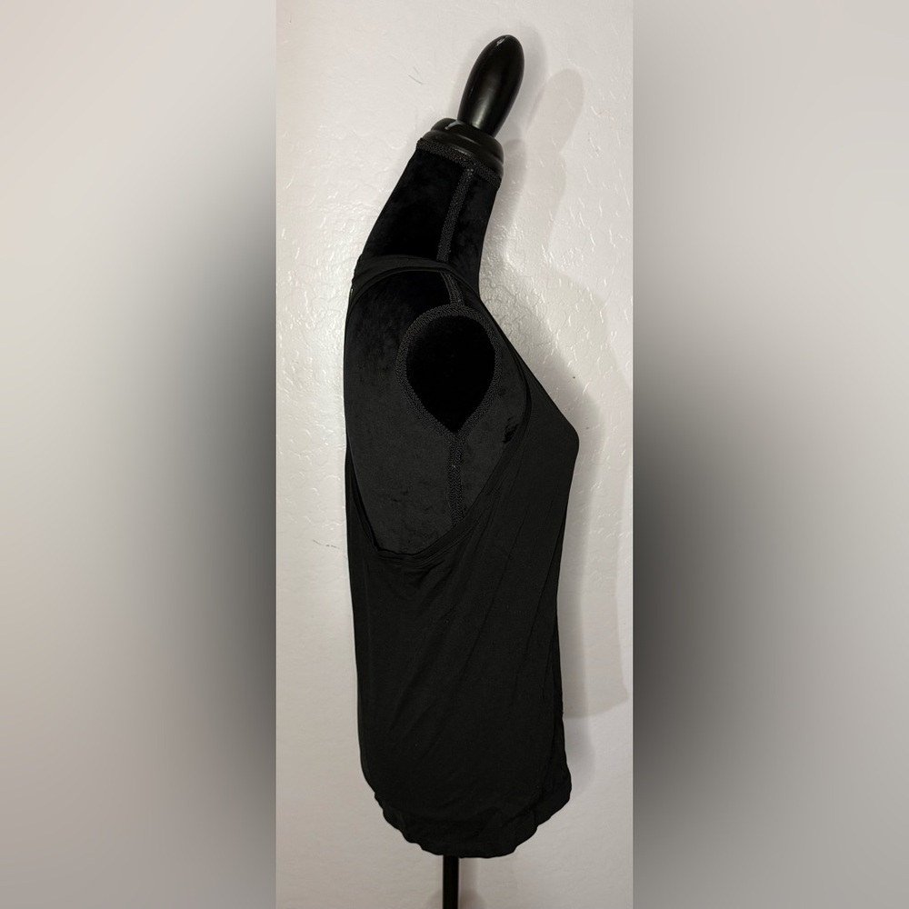 Fabletics Black Razor Back Top - Picture 2 of 4